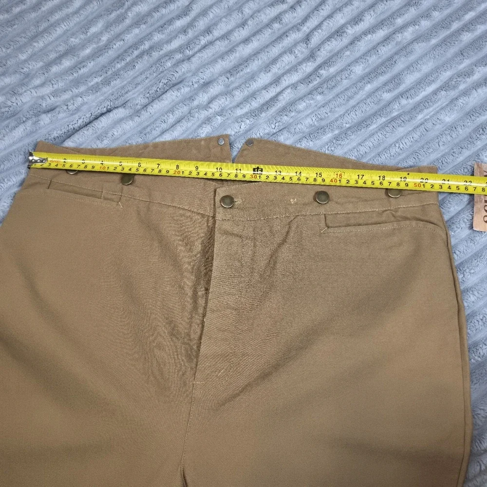 VTG Mens Scully Rangewear Durable Cotton Canvas Outdoor Pant Sz 42 Brown Tan NWT